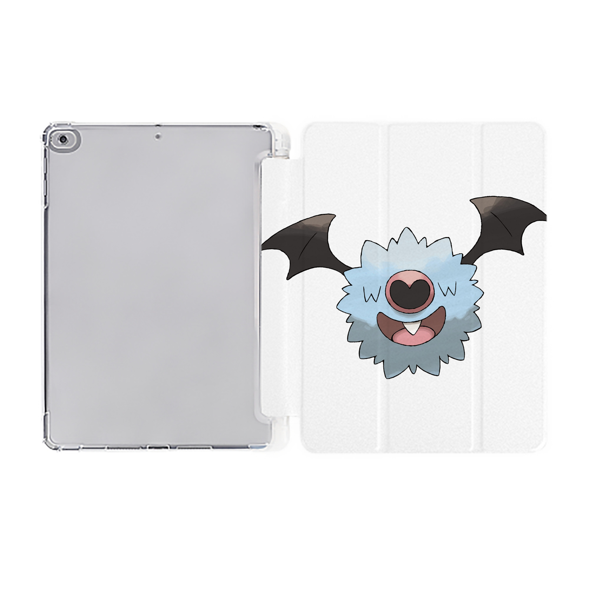 （画像用） ポケットモンスター Pokémon IPad ケース ペン収納付き 三つ折りスタンド PUレザー×シリコン 対応機種9.5/10.5/10.9インチ